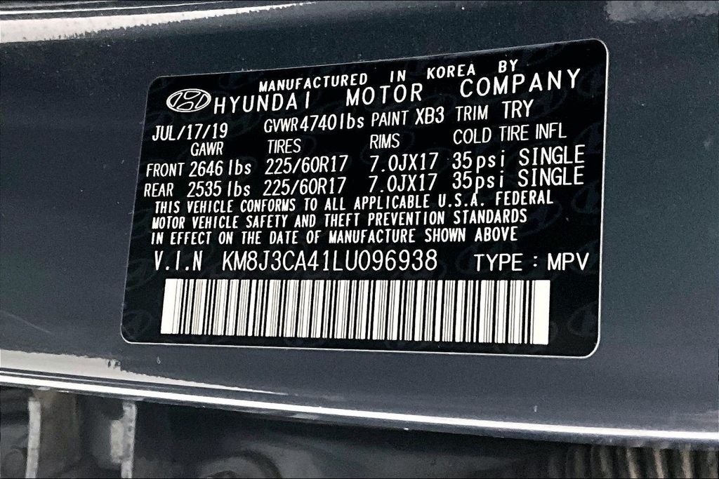 2020 Hyundai Tucson Value