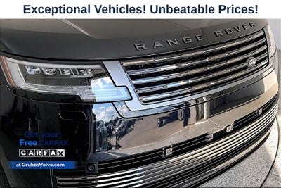 2023 Land Rover Range Rover SV