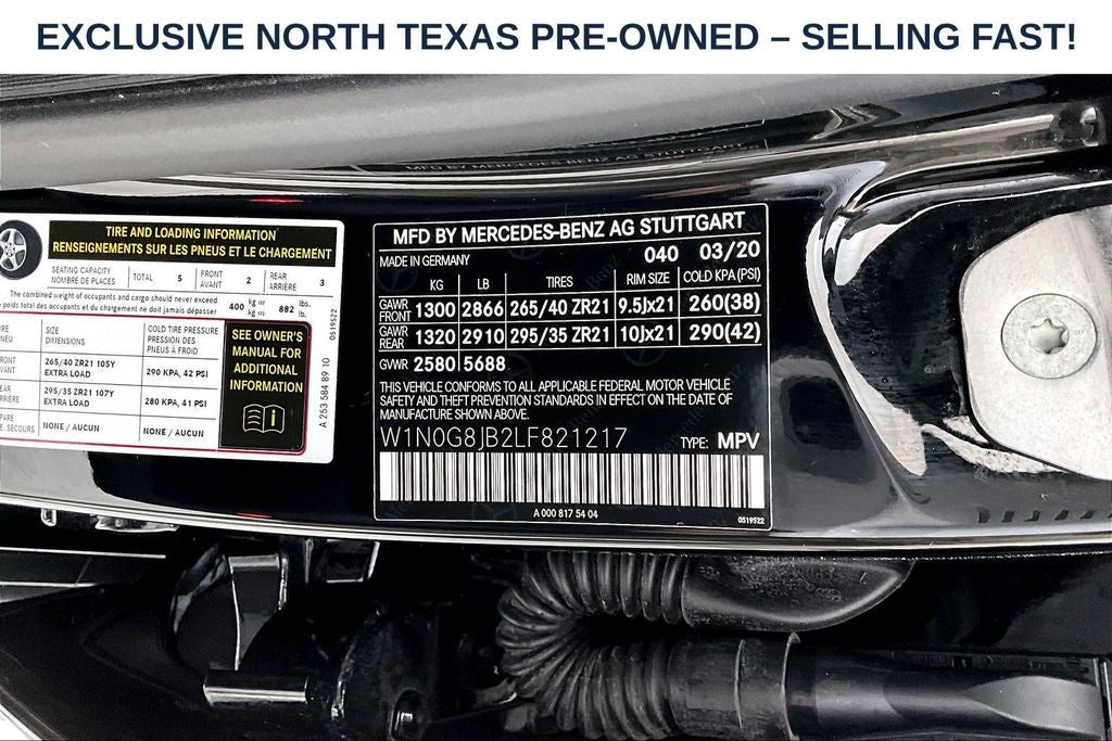 2020 Mercedes-Benz GLC GLC 63 AMG® 4MATIC®