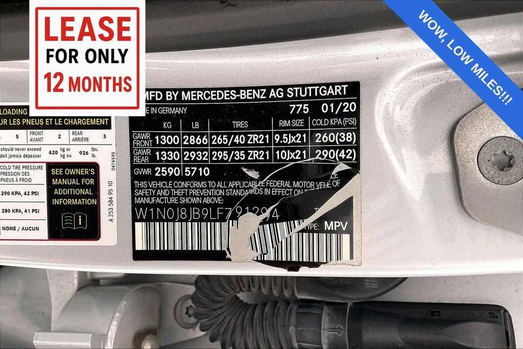 2020 Mercedes-Benz GLC GLC 63 AMG® 4MATIC®