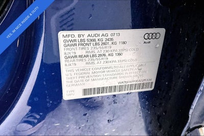 2014 Audi Q5 2.0T Premium Plus quattro