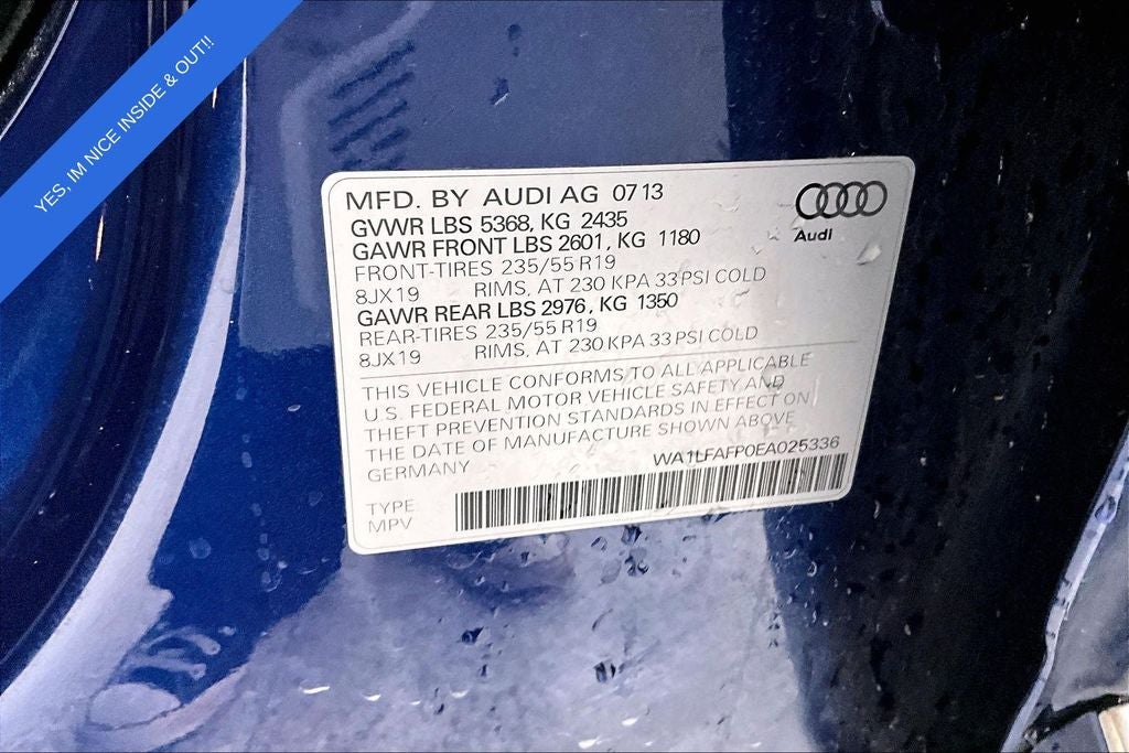 2014 Audi Q5 2.0T Premium Plus quattro