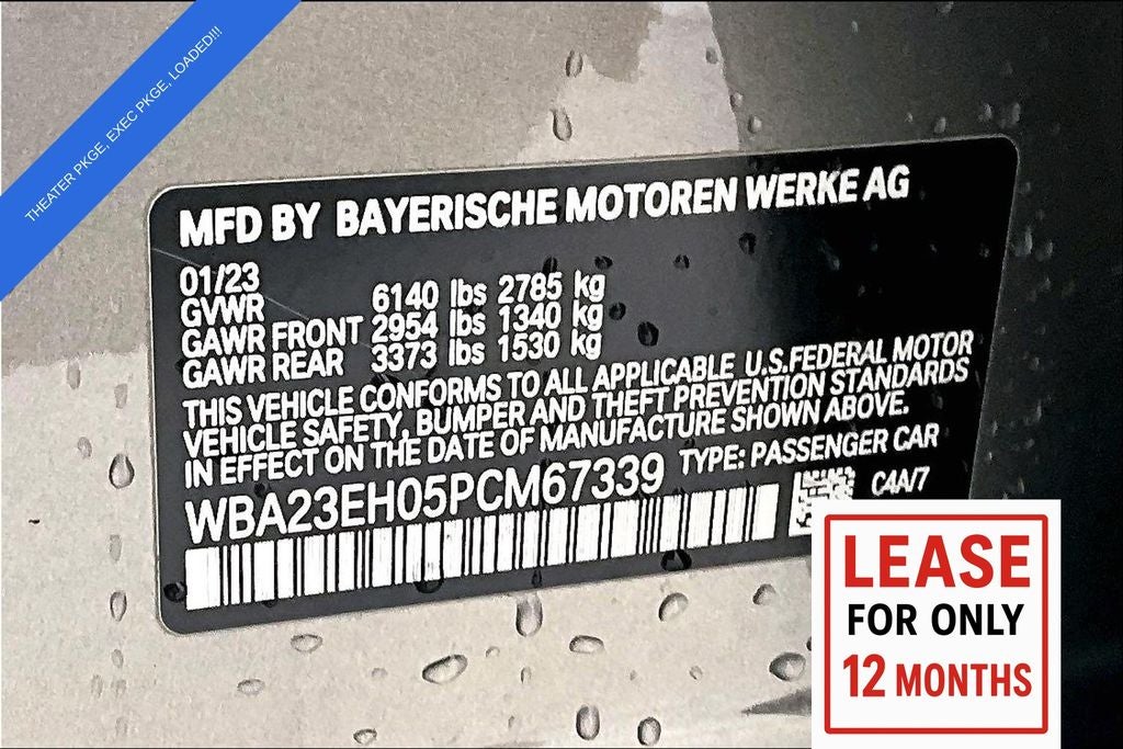 2023 BMW 7 Series 740i