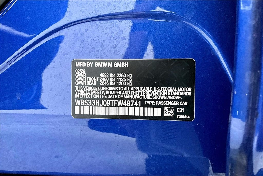 2026 BMW M3 Competition