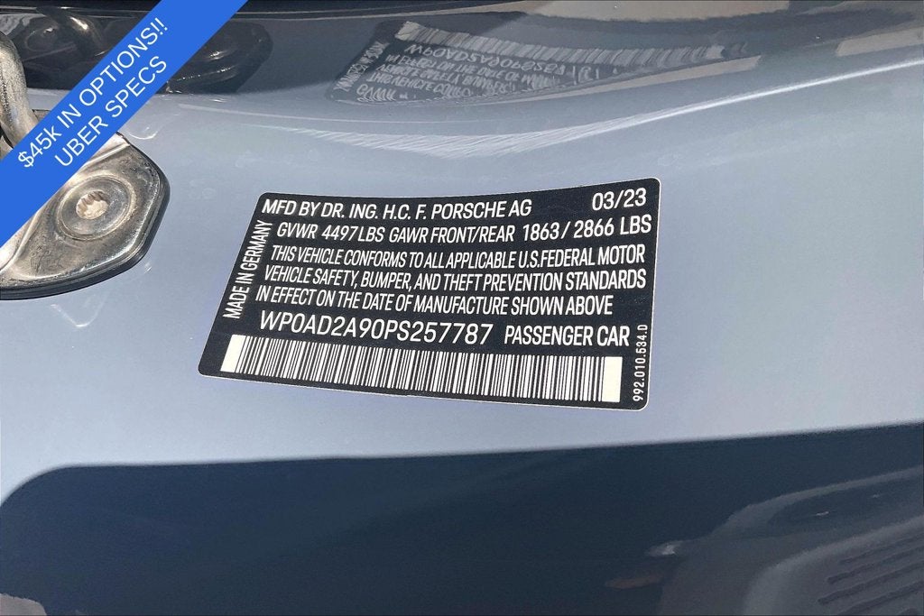 2023 Porsche 911 Turbo