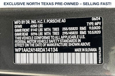 2024 Porsche Cayenne Base