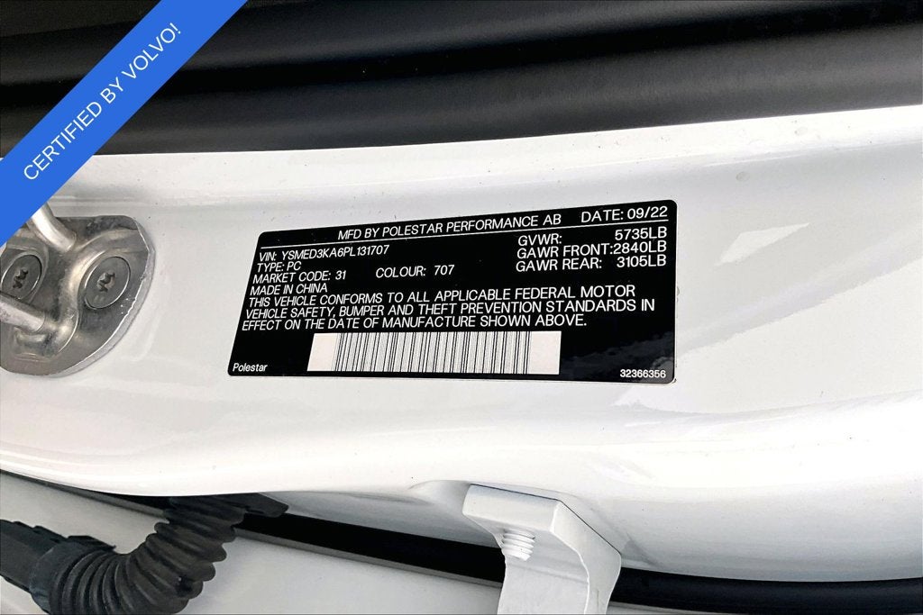 2023 Polestar 2 Long Range Dual Motor Pilot Plus