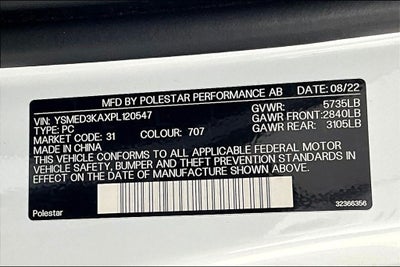 2023 Polestar 2 Long Range Dual Motor