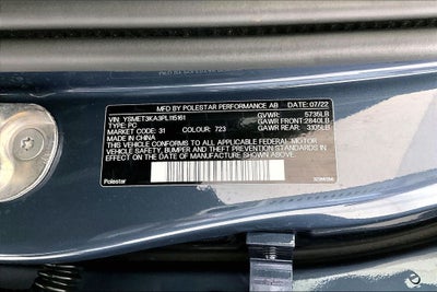 2023 Polestar 2 Long Range Dual Motor Performance Plus