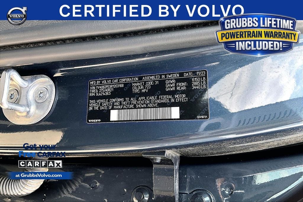 2024 Volvo XC90 B6 Plus Bright Theme