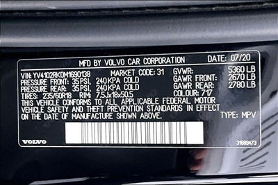 2021 Volvo XC60 T5 Momentum