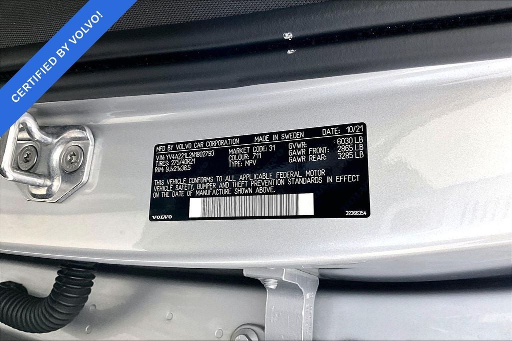 2022 Volvo XC90 T6 Inscription