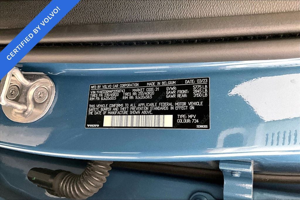2023 Volvo C40 Recharge Pure Electric Ultimate