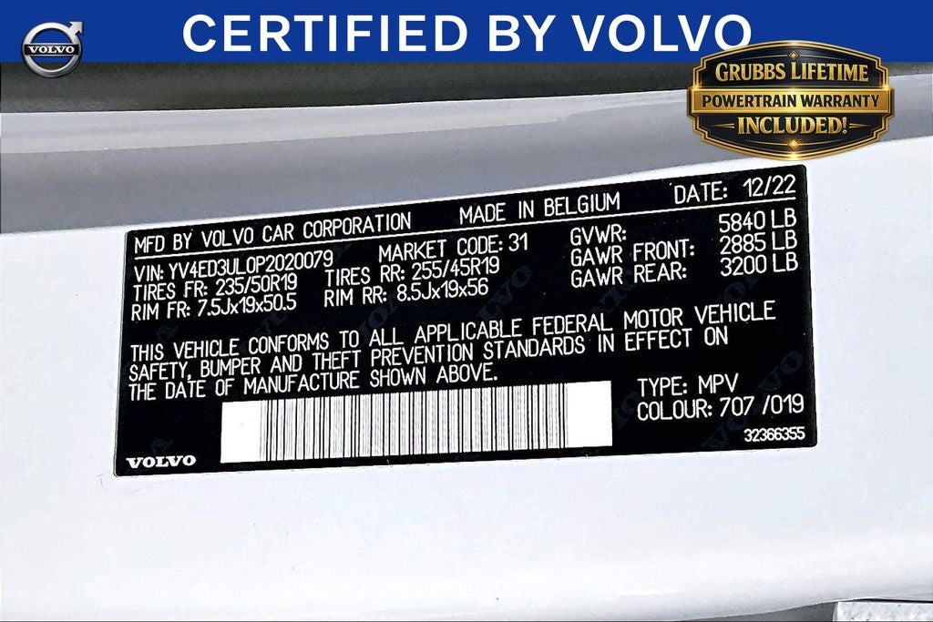 2023 Volvo XC40 Recharge Pure Electric Twin Plus