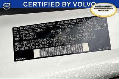 2025 Volvo XC90 Plug-In Hybrid T8 Core 7 Passenger 2025.5
