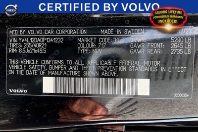 2023 Volvo XC60 B5 Ultimate Bright Theme