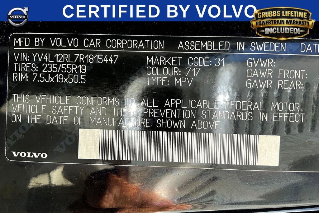 2024 Volvo XC60 B5 Plus Dark Theme