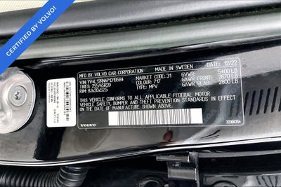 2023 Volvo XC60 B5 Plus Bright Theme