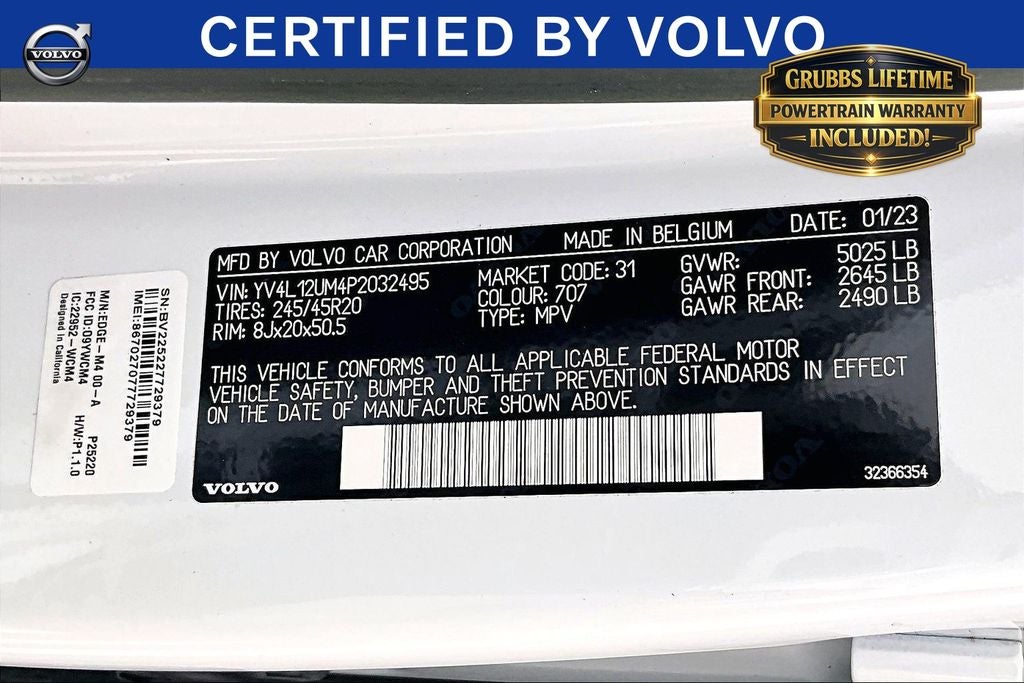 2023 Volvo XC40 Ultimate