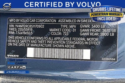 2025 Volvo XC60 B5 Plus