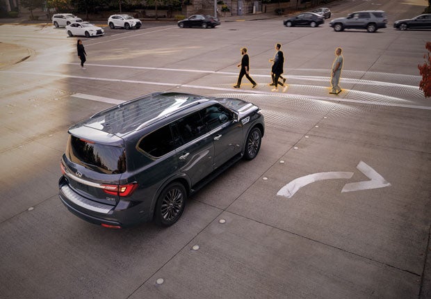 2024 INFINITI QX80 Key Features - PREDICTIVE FORWARD COLLISION WARNING | GRUBBS INFINITI in Grapevine TX